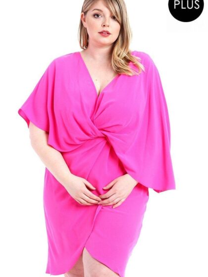 Woven Fabric Stretch Dress