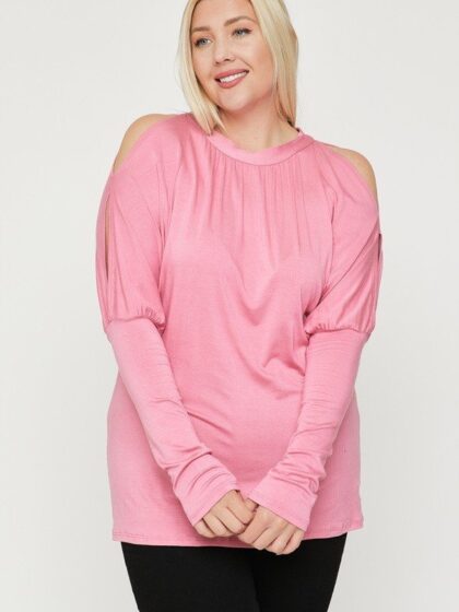 Long Sleeves Solid Top
