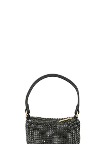 Fashion Chic Rhinestone Handle Clutch Bag