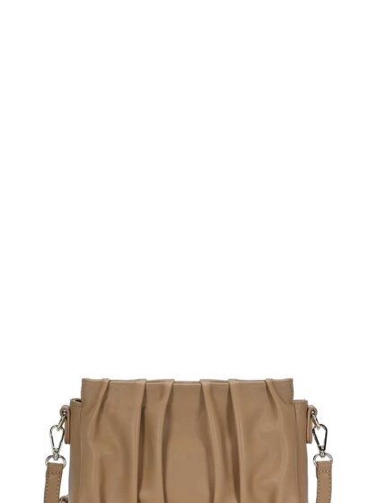 Stylish Smooth Wrinkled Crossbody Bag