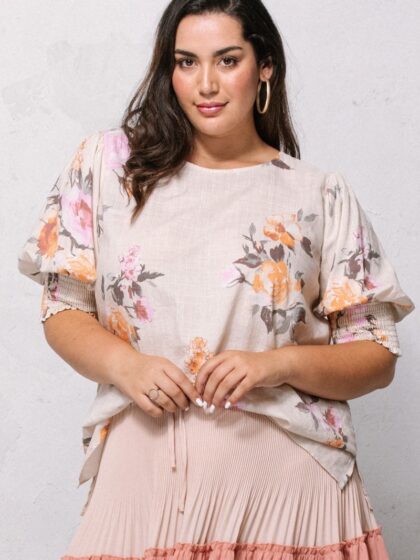 Floral Printed Woven Blouse