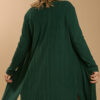 Open Front Long Body Cardigan - Image 2