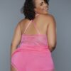 2 Pc V-neckline Cami Set With Wire Free Bralette - Image 4