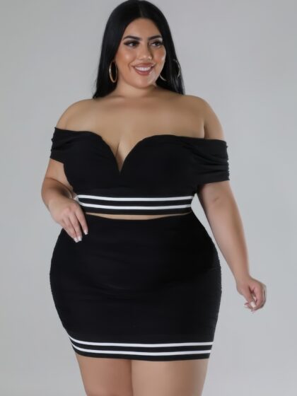 Stretch Skirt Set