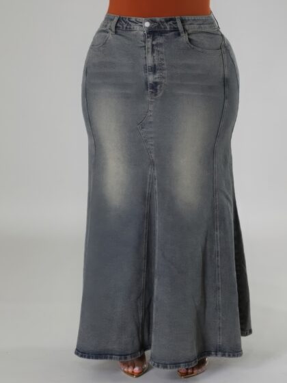 High-waisted Stretch Skirt