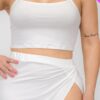 Plus Size Crop Cami & Split Thigh Maxi Skirt Set - Image 4