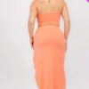 Plus Size Crop Cami & Split Thigh Maxi Skirt Set - Image 33
