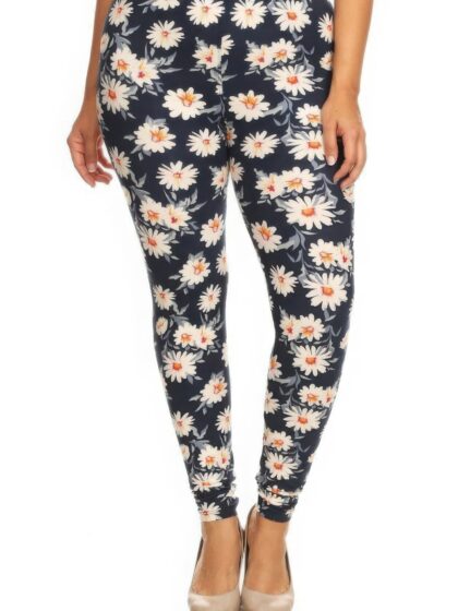 Plus Size Buttery Soft Print Leggings